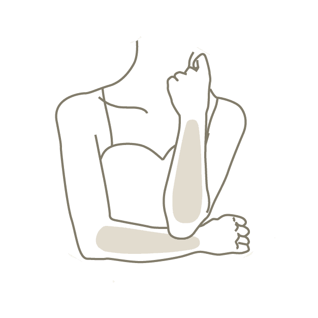 GentleLase 激光脫毛價目圖 - 上手臂