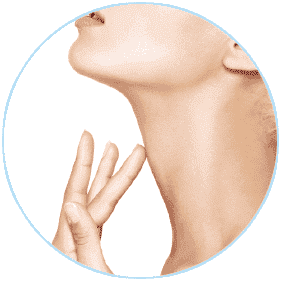 ULTRAFORMER 適用部位：頸部