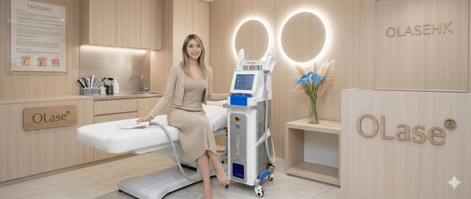 Cell Light II 韓國細胞光療程宣傳橫幅