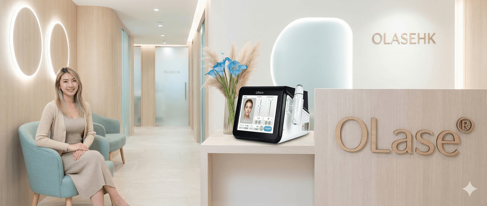 OLASEHK 醫學美容中心 Liftera V 無針埋線療程主視覺
