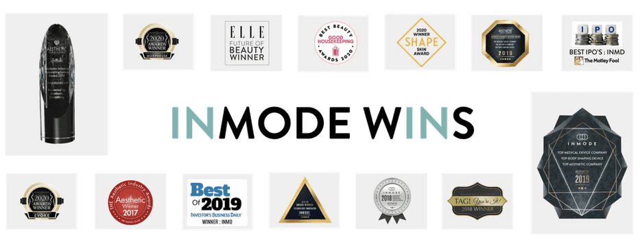 InMode 鑽石超塑多部位效果展示圖